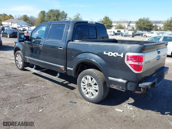 2010 Ford F-150 XL with VIN 1FTFW1EV8AFB54702, listed as a IAAI auction lot 41537513 with 1 mi miles. Bid and sale history available at carsss.com. Image 3.