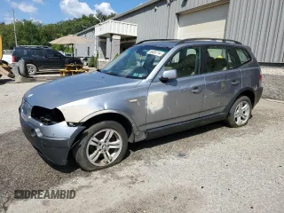 2005 BMW X3 3.0i z VIN WBXPA93415WD09145, wystawiony jako Copart lot #46395285 z przebiegiem 93 199 mil mil oraz Szkoda całkowita • Salvage title. Historia ofert i sprzedaży dostępna na DreamBid. Obrazek 1.