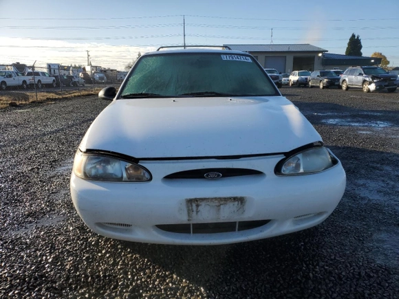 1998 Ford Escort SE with VIN 3FAFP15PXWR242102, listed as a Copart auction lot 77914714 with 164,333 mi miles and Salvage Title. Bid and sale history available at carsss.com. Image 5.