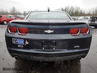 2013 Chevrolet Camaro LS with VIN 2G1FE1E38D9140385, listed as a Copart auction lot 85150574 with 0 mi miles and Salvage Title. Bid and sale history available at carsss.com. Image 6.