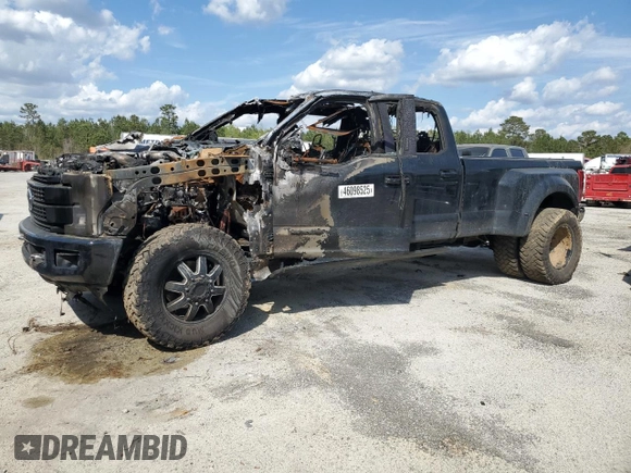2017 Ford F-350 Lariat with VIN 1FT8W3DT0HED29299, listed as a Copart auction lot 46098525 with Not provided miles and Non repairable. Bid and sale history available at DreamBid. Image 2.