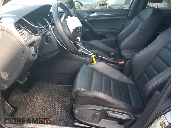 2021 Volkswagen Golf GTI S with VIN 3VW6T7AU1MM007048, listed as a Copart auction lot 50155205 with 29,627 mi miles and Non Repairable. Bid and sale history available at carsss.com. Image 7.