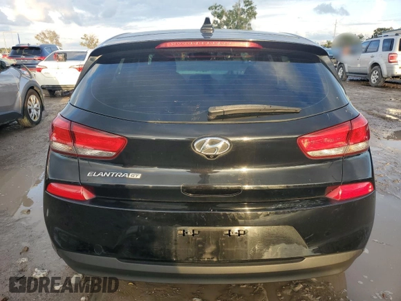 2018 Hyundai Elantra GT with VIN KMHH35LE6JU010360, listed as a Copart auction lot 73821434 with 70,843 mi miles and Non Repairable. Bid and sale history available at carsss.com. Image 6.