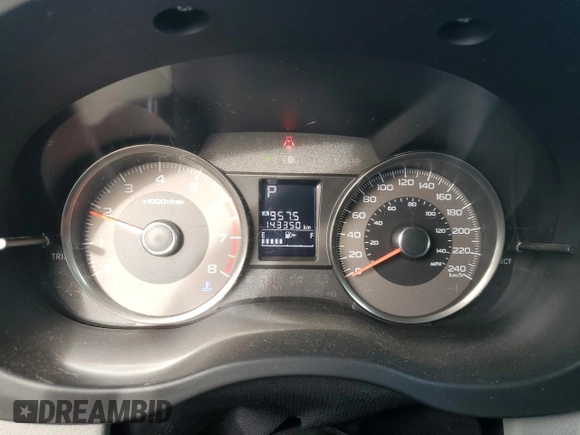 2015 Subaru Forester with VIN JF2SJCNC5FH811153, listed as a Copart auction lot 77349624 with 143,350 mi miles and Salvage title. Bid and sale history available at DreamBid. Image 9.