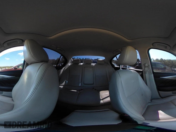 2014 Infiniti Q50 Premium with VIN JN1BV7AR0EM686530, listed as a IAAI auction lot 40381908 with 228,156 mi miles. Bid and sale history available at carsss.com. Image 18.