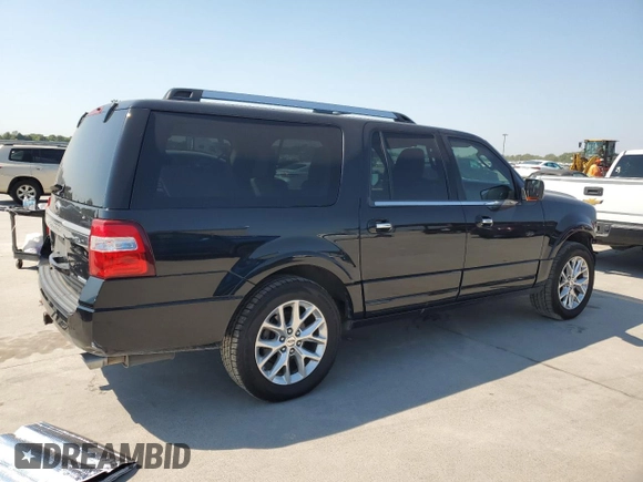2015 Ford Expedition Max Limited with VIN 1FMJK1KT7FEF30341, listed as a Copart auction lot 72763254 with 130,955 mi miles and Salvage Title. Bid and sale history available at carsss.com. Image 3.