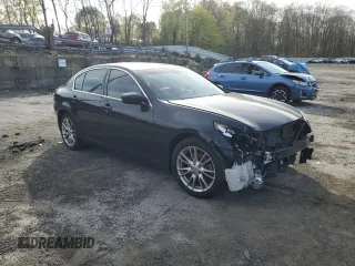 2010 Infiniti G37 x with VIN JN1CV6AR4AM250823, listed as a Copart auction lot 53845455 with 144,921 mi miles and Salvage Title. Bid and sale history available at carsss.com. Image 4.
