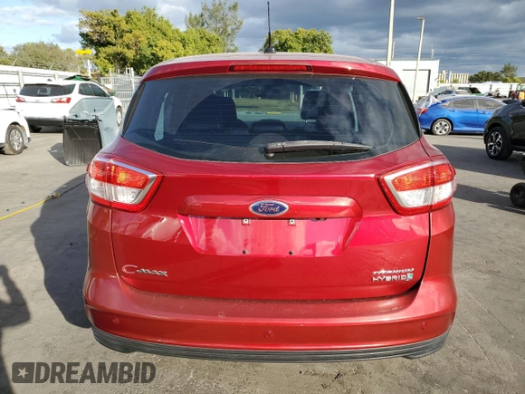 2017 Ford C-Max Titanium z VIN 1FADP5DU5HL109402, wystawiony jako Copart lot #82934474 z przebiegiem 14 617 mil mil oraz Nie do naprawy • Non repairable. Historia ofert i sprzedaży dostępna na DreamBid. Obrazek 6.