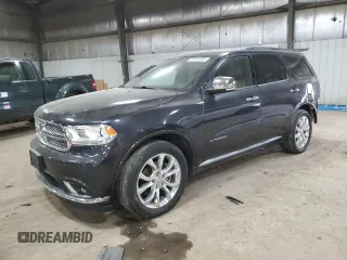 2016 Dodge Durango Citadel Anodized Platinum with VIN 1C4SDJET4GC402022, listed as a Copart auction lot 41551524 with 84,221 mi miles and . Bid and sale history available at DreamBid. Image 1.