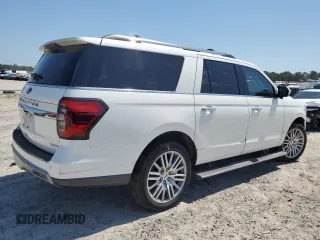 2023 Ford Expedition Max Limited with VIN 1FMJK2A88PEA33853, listed as a Copart auction lot 56863465 with 38,773 mi miles and Salvage title. Bid and sale history available at DreamBid. Image 3.