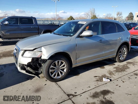 2013 Audi Q5 Premium Plus with VIN WA1LFAFP3DA053890, listed as a Copart auction lot 86783444 with 71,679 mi miles and Salvage Title. Bid and sale history available at carsss.com. Image 1.