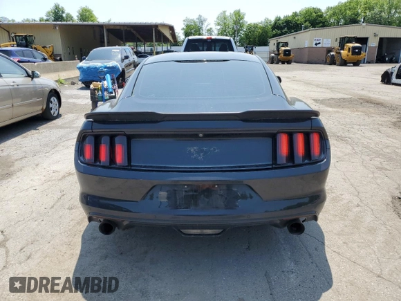 2015 Ford Mustang EcoBoost with VIN 1FA6P8TH1F5401967, listed as a Copart auction lot 59552635 with 79,886 mi miles and Salvage title. Bid and sale history available at DreamBid. Image 6.