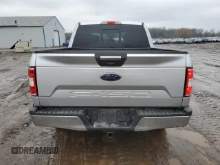 2019 Ford F-150 XL with VIN 1FTEW1EB8KFC61719, listed as a Copart auction lot 47276065 with 160,016 mi miles and Salvage Title. Bid and sale history available at DreamBid. Image 6.