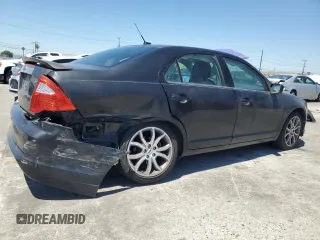 2012 Ford Fusion SEL with VIN 3FAHP0JA3CR270095, listed as a Copart auction lot 64328145 with 76,348 mi miles and Salvage title. Bid and sale history available at DreamBid. Image 3.