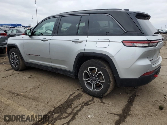 2022 Jeep Grand Cherokee Trailhawk with VIN 1C4RJHCG3N8625934, listed as a Copart auction lot 84533024 with 19,979 mi miles and Salvage title. Bid and sale history available at DreamBid. Image 2.