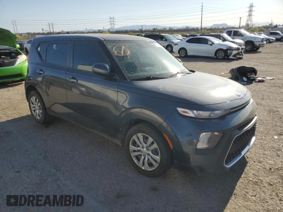 2021 Kia Soul S with VIN KNDJ23AU7M7760635, listed as a Copart auction lot 52636805 with 79,913 mi miles and Salvage Title. Bid and sale history available at DreamBid. Image 4.