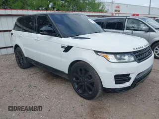 2016 Land Rover Range Rover Sport SE with VIN SALWG2VF6GA558091, listed as a IAAI auction lot 41933246 with 82,633 mi miles and . Bid and sale history available at DreamBid. Image 1.