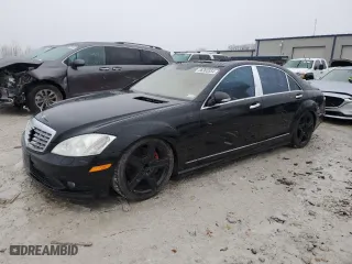 2009 Mercedes-Benz S-Class 5.5L V8 with VIN WDDNG86X39A254710, listed as a Copart auction lot 86303354 with 0 mi miles and Clean Title. Bid and sale history available at carsss.com. Image 1.