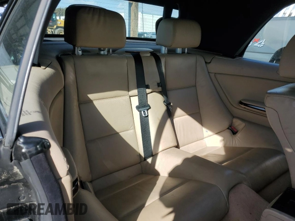 2006 BMW 3 Series 330Ci with VIN WBABW53496PZ40295, listed as a Copart auction lot 45374325 with 116,923 mi miles and Salvage Title. Bid and sale history available at carsss.com. Image 10.