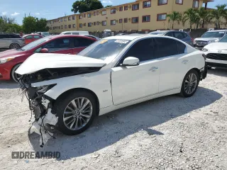 2019 Infiniti Q50 Luxe с VIN JN1EV7AP2KM518928, выставлен на аукционе Copart как лот 61826945 с пробегом 56 979 миль миль и Чистый • Clean title. История ставок и продаж доступна на DreamBid. Изображение 1.