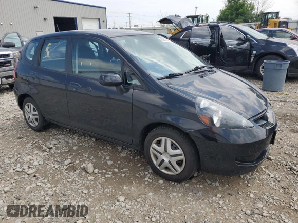 2008 Honda Fit with VIN JHMGD38468S066434, listed as a Copart auction lot 63578845 with 184,603 mi miles and Non repairable. Bid and sale history available at DreamBid. Image 4.