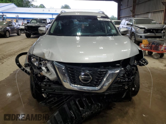 2020 Nissan Rogue SV with VIN JN8AT2MT4LW034721, listed as a Copart auction lot 57186515 with 91,686 mi miles and Salvage title. Bid and sale history available at DreamBid. Image 5.
