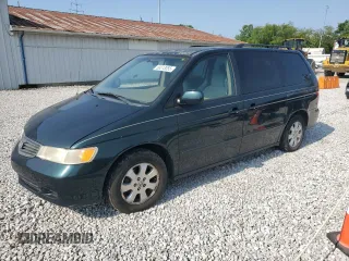 2001 Honda Odyssey EX z VIN 2HKRL18661H539370, wystawiony jako Copart lot #58513055 z przebiegiem 151 607 mil mil oraz Czysty tytuł • Clean title. Historia ofert i sprzedaży dostępna na DreamBid. Obrazek 1.