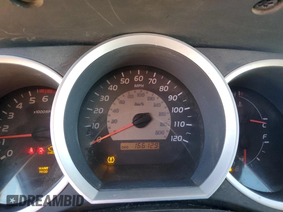 2006 Toyota Tacoma with VIN 5TEPX42N96Z277295, listed as a Copart auction lot 83117724 with 166,129 mi miles and Salvage Title. Bid and sale history available at carsss.com. Image 9.