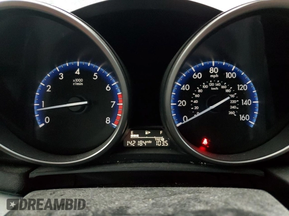 2013 Mazda 3 i Touring with VIN JM1BL1L73D1761247, listed as a Copart auction lot 62831295 with 142,184 mi miles and Salvage title. Bid and sale history available at DreamBid. Image 9.
