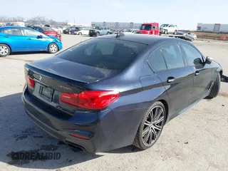 2018 BMW 5 Series M550i xDrive with VIN WBAJB9C55JB286036, listed as a IAAI auction lot 41738640 with 79,049 mi miles and . Bid and sale history available at DreamBid. Image 4.