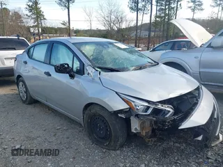 2022 Nissan Versa S z VIN 3N1CN8DV1NL820670, wystawiony jako IAAI lot #41738207 z przebiegiem 25 930 mil mil oraz . Historia ofert i sprzedaży dostępna na DreamBid. Obrazek 1.