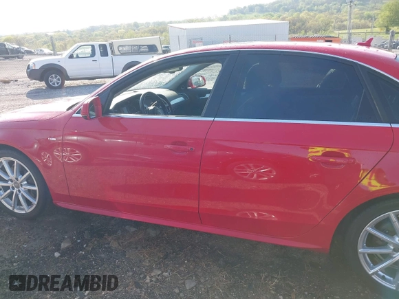 2014 Audi A4 Prestige z VIN WAUKFAFL5EN006561, wystawiony jako IAAI lot #42046311 z przebiegiem 158 288 mil mil oraz . Historia ofert i sprzedaży dostępna na DreamBid. Obrazek 14.