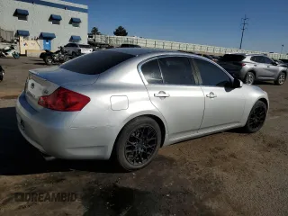2007 Infiniti G35 Journey with VIN JNKBV61E57M709757, listed as a Copart auction lot 73762714 with Not Provided miles and Salvage Title. Bid and sale history available at DreamBid. Image 3.