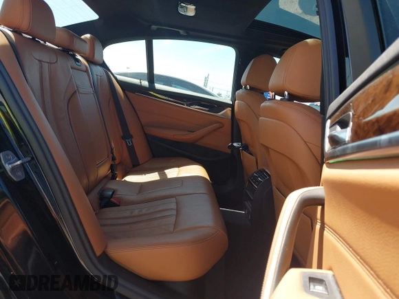 2017 BMW 5 Series 540i with VIN WBAJE5C3XHG915544, listed as a IAAI auction lot 41741911 with 89,602 mi miles and . Bid and sale history available at carsss.com. Image 8.