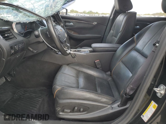 2015 Chevrolet Impala LTZ with VIN 2G1155SL3F9104127, listed as a Copart auction lot 47153325 with 117,590 mi miles and Salvage Title. Bid and sale history available at DreamBid. Image 7.