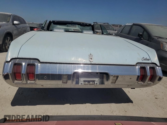 1970 Oldsmobile Cutlass with VIN 342670M174626, listed as a Copart auction lot 75759464 with 696,492 mi miles and Salvage Title. Bid and sale history available at DreamBid. Image 6.