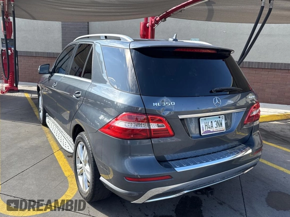 2012 Mercedes-Benz M 350 with VIN 4JGDA5HBXCA016296, listed as a Copart auction lot 56324565 with 168,514 mi miles and Clean Title. Bid and sale history available at DreamBid. Image 3.