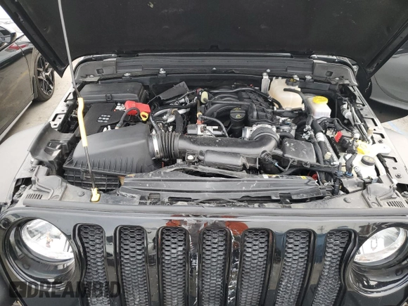 2022 Jeep Wrangler Unlimited High Tide with VIN 1C4HJXDG4NW179888, listed as a Copart auction lot 82601624 with 15,631 mi miles and Salvage Title. Bid and sale history available at DreamBid. Image 12.