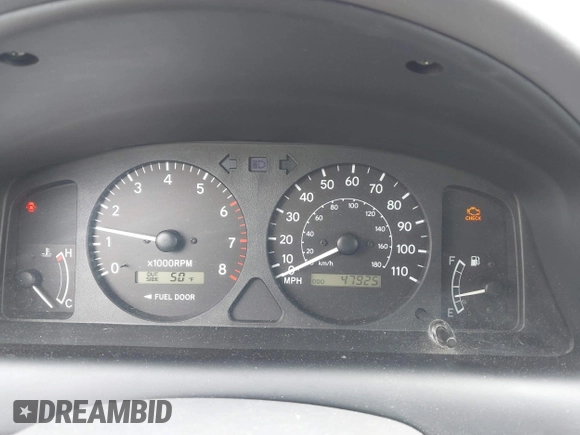 1998 Toyota Corolla VE с VIN 1NXBR18E8WZ119058, выставлен на аукционе IAAI как лот 42329335 с пробегом 47 925 миль миль и . История ставок и продаж доступна на DreamBid. Изображение 7.