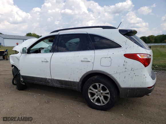 2012 Hyundai Veracruz Limited with VIN KM8NU4CC2CU201060, listed as a Copart auction lot 84287604 with 138,178 mi miles and Salvage Title. Bid and sale history available at carsss.com. Image 2.
