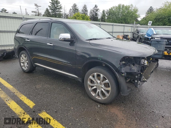 2016 Dodge Durango Citadel with VIN 1C4RDJEG7GC346904, listed as a Copart auction lot 58719145 with 166,786 mi miles and Salvage title. Bid and sale history available at DreamBid. Image 4.