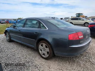 2004 Audi A8 with VIN WAUML44E04N021359, listed as a Copart auction lot 63251205 with 68,626 mi miles and Salvage title. Bid and sale history available at DreamBid. Image 2.