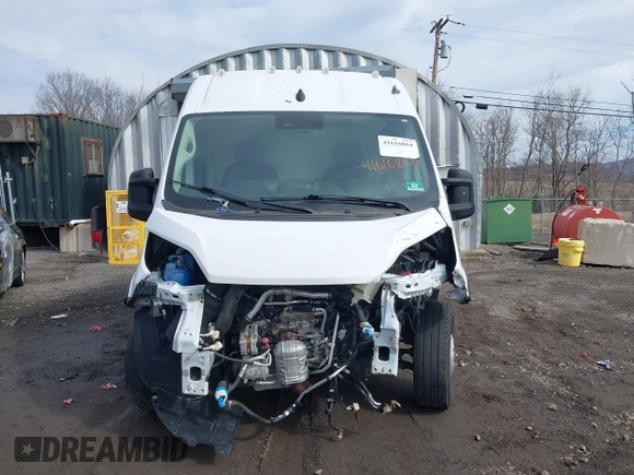 2023 Ram ProMaster Cargo with VIN 3C6MRVHG1PE543548, listed as a IAAI auction lot 41616864 with 41,453 mi miles. Bid and sale history available at carsss.com. Image 13.