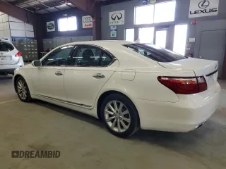 2011 Lexus LS 460 with VIN JTHCL5EF7B5009281, listed as a Copart auction lot 62846505 with 200,372 mi miles and Clean title. Bid and sale history available at DreamBid. Image 2.