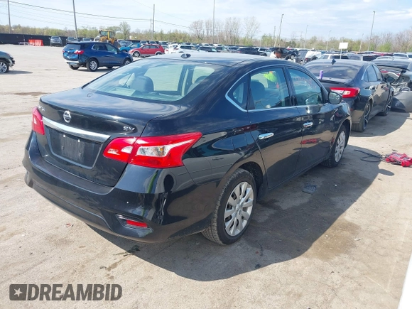 2017 Nissan Sentra S with VIN 3N1AB7AP7HY352757, listed as a IAAI auction lot 42090848 with 172,181 mi miles and . Bid and sale history available at carsss.com. Image 4.