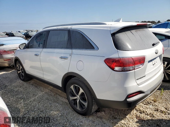 2018 Kia Sorento EX with VIN 5XYPH4A12JG404791, listed as a Copart auction lot 58248545 with Not provided miles and Non repairable. Bid and sale history available at DreamBid. Image 2.