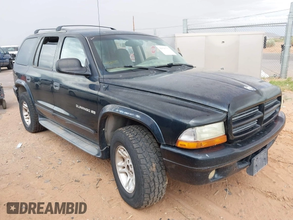 2001 Dodge Durango with VIN 1B4HS28ZX1F599156, listed as a IAAI auction lot 42591755 with 221,802 mi miles and . Bid and sale history available at DreamBid. Image 1.