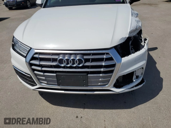 2019 Audi Q5 Premium z VIN WA1ANAFY4K2125898, wystawiony jako Copart lot #55009965 z przebiegiem Nie podano mil oraz Szkoda całkowita • Salvage title. Historia ofert i sprzedaży dostępna na DreamBid. Obrazek 11.