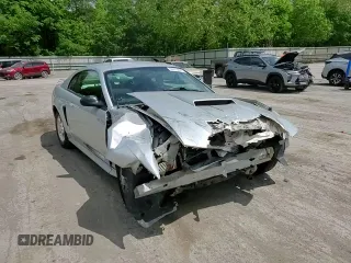 2003 Ford Mustang Standard с VIN 1FAFP40433F330822, выставлен на аукционе Copart как лот 57473325 с пробегом 170 282 миль миль и Списание • Salvage title. История ставок и продаж доступна на DreamBid. Изображение 14.