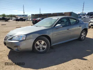 2008 Pontiac Grand Prix z VIN 2G2WP582281156151, wystawiony jako Copart lot #57434095 z przebiegiem 160 560 mil mil oraz Szkoda całkowita • Salvage title. Historia ofert i sprzedaży dostępna na DreamBid. Obrazek 1.